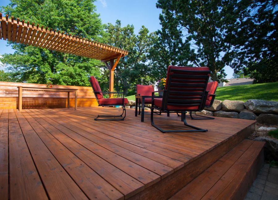 Deck Staining by Affordable Painting and Furniture Assembly